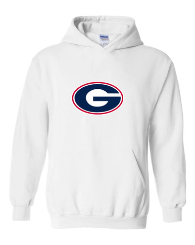 Grassfield Grizzlies G Script Mascot #1 Men's Hoodie