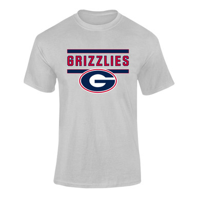 Grassfield Grizzlies G Script Mascot #5 Men's Premium SS T-Shirt