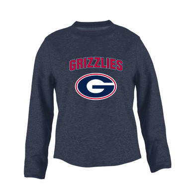 Grassfield Grizzlies G Script Mascot #6 Women's Sweatshirt