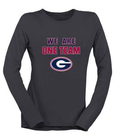 Grassfield Grizzlies G Script We Are One Team Women's Premium LS T-Shirt