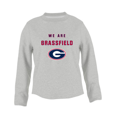 Grassfield Grizzlies G Script We Are Women's Sweatshirt