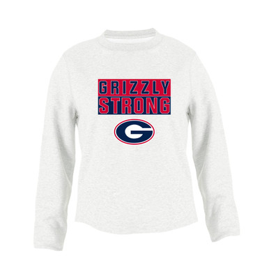 Grassfield Grizzlies G Script Strong #1 Women's Sweatshirt