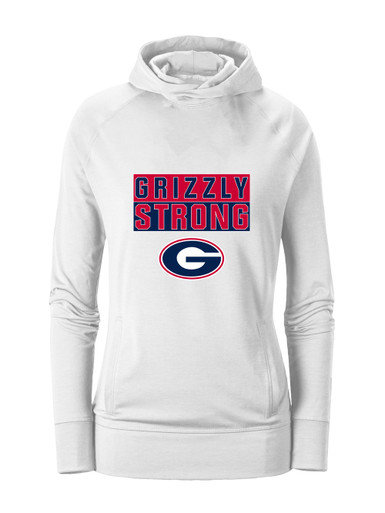 Grassfield Grizzlies G Script Strong #1 Women's Hoodie