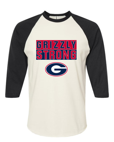 Grassfield Grizzlies G Script Strong #1 Women's Baseball T-Shirt