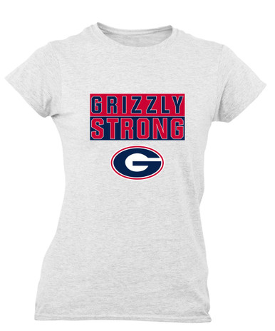 Grassfield Grizzlies G Script Strong #1 Women's Premium SS T-Shirt