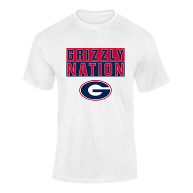 Grassfield Grizzlies G Script Nation #1 Men's Premium SS T-Shirt