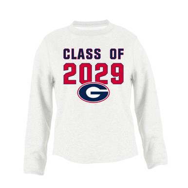 Grassfield Grizzlies G Script Class of 2029 Men's Sweatshirt