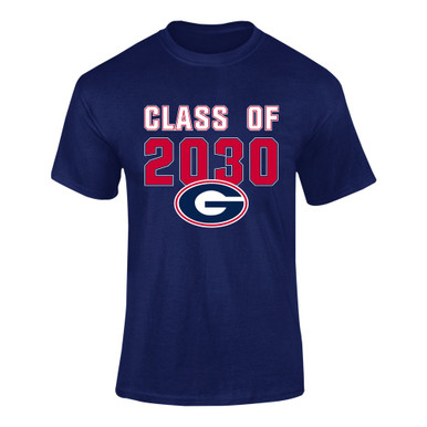 Grassfield Grizzlies G Script Class of 2030 Men's Premium SS T-Shirt