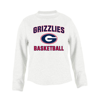 Grassfield Grizzlies G Script Basketball #1 Men's Sweatshirt