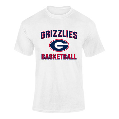 Grassfield Grizzlies G Script Basketball #1 Men's Premium SS T-Shirt