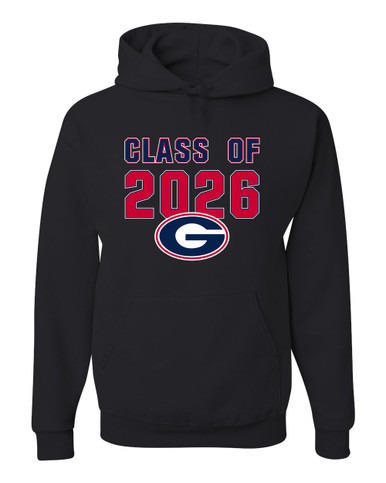 Grassfield Grizzlies G Script Class of 2026 Men's Premium Hoodie
