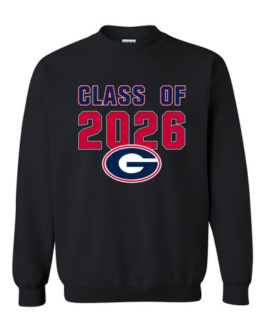 Grassfield Grizzlies G Script Class of 2026 Men's Sweatshirt