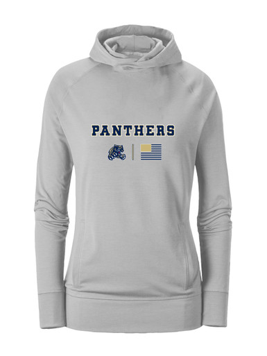 Sweet Home Panthers Team Colors Flag Women's Hoodie