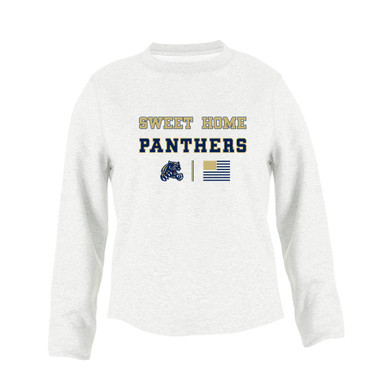 Sweet Home Panthers Spirit Flag Women's Sweatshirt