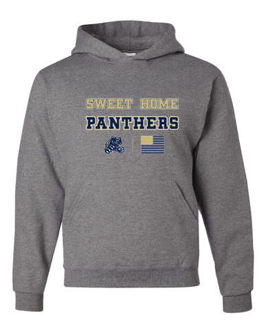 Sweet Home Panthers Spirit Flag Men's Premium Hoodie