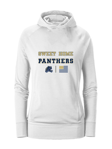 Sweet Home Panthers Spirit Flag Women's Hoodie