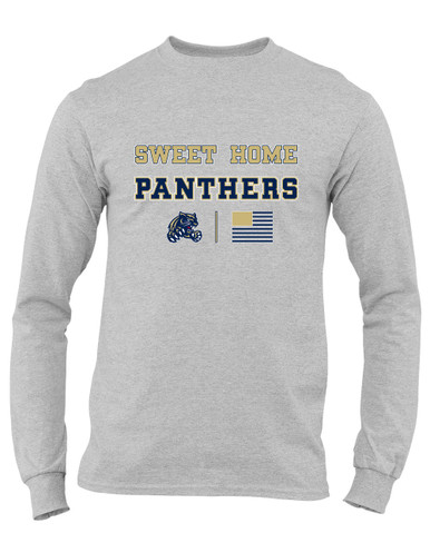 Sweet Home Panthers Spirit Flag Men's Premium LS T-Shirt