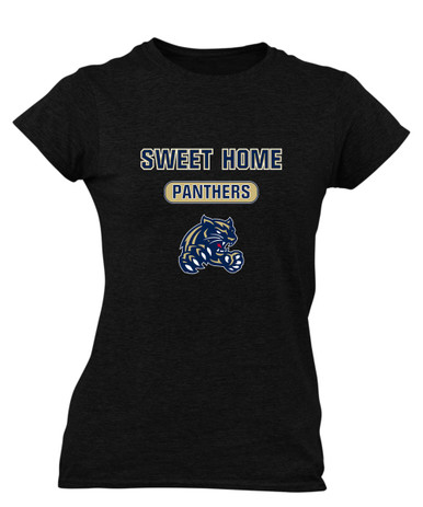 Sweet Home Panthers Mascot #3 Women's Premium SS T-Shirt