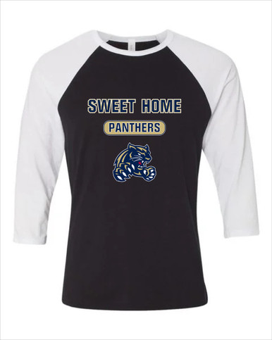 Sweet Home Panthers Mascot #3 Men's Baseball T-Shirt