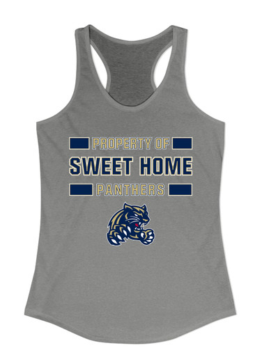 Sweet Home Panthers Property Of Women's Tank Top