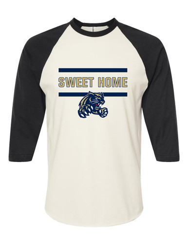 Sweet Home Panthers Mascot #4 Women's Baseball T-Shirt