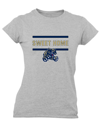 Sweet Home Panthers Mascot #4 Women's Premium SS T-Shirt