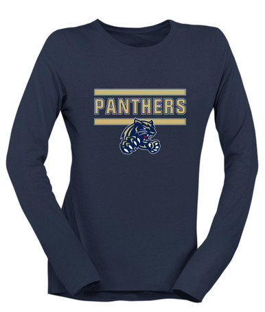 Sweet Home Panthers Mascot #5 Women's LS T-Shirt