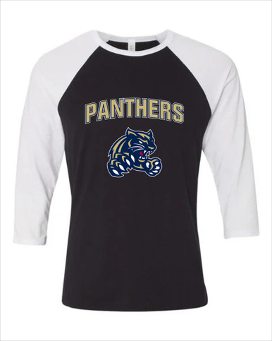 Sweet Home Panthers Mascot #6 Women's Baseball T-Shirt