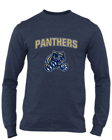 Sweet Home Panthers Mascot #6 Men's LS T-Shirt