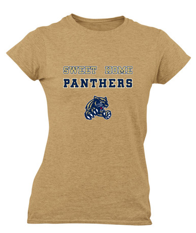 Sweet Home Panthers Spirit Women's Premium SS T-Shirt