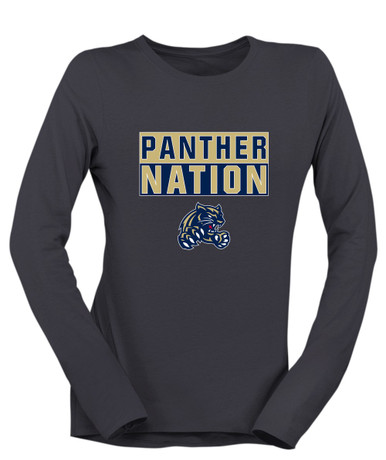 Sweet Home Panthers Nation #1 Women's LS T-Shirt