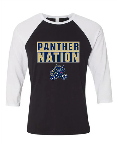 Sweet Home Panthers Nation #1 Men's Baseball T-Shirt