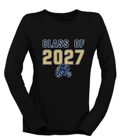 Sweet Home Panthers Class of 2027 Women's Premium LS T-Shirt