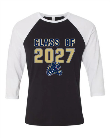 Sweet Home Panthers Class of 2027 Women's Baseball T-Shirt