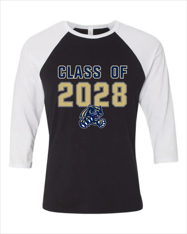 Sweet Home Panthers Class of 2028 Men's Baseball T-Shirt