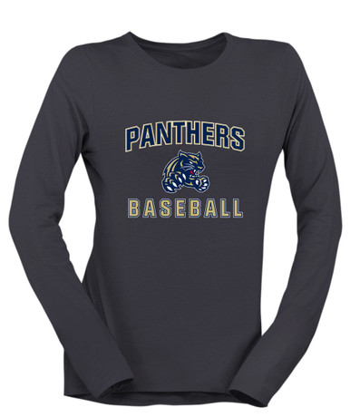 Sweet Home Panthers Baseball #1 Women's LS T-Shirt