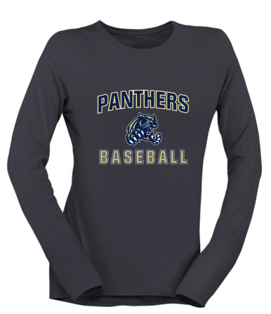 Sweet Home Panthers Baseball #1 Women's Premium LS T-Shirt