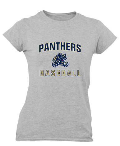 Sweet Home Panthers Baseball #1 Women's SS T-Shirt