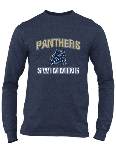 Sweet Home Panthers Swimming Men's LS T-Shirt
