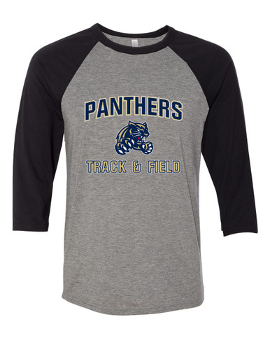 Sweet Home Panthers Track & Field Women's Baseball T-Shirt