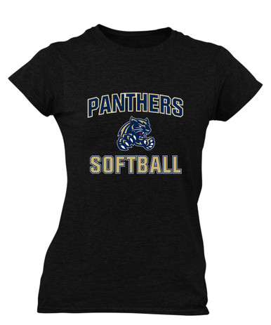 Sweet Home Panthers Softball #1 Women's SS T-Shirt