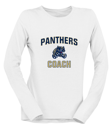 Sweet Home Panthers Coach Women's LS T-Shirt