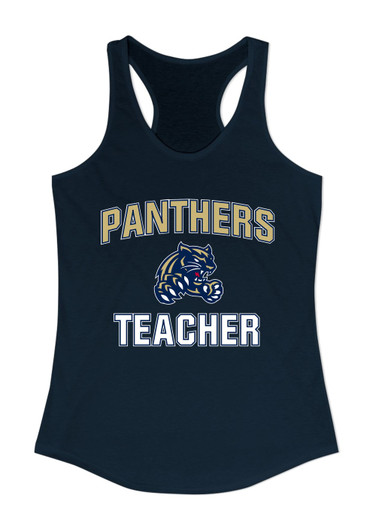 Sweet Home Panthers Teacher Women's Tank Top
