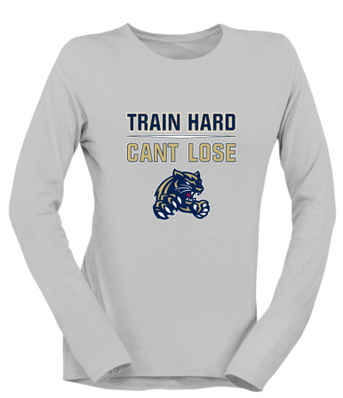 Sweet Home Panthers Train Hard, Can't Lose Women's LS T-Shirt