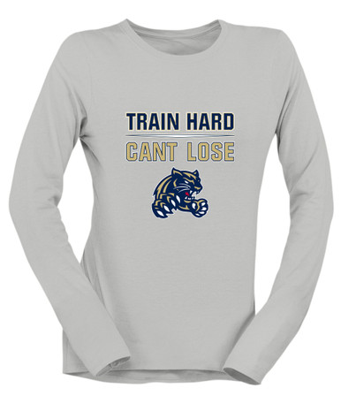 Sweet Home Panthers Train Hard, Can't Lose Women's Premium LS T-Shirt