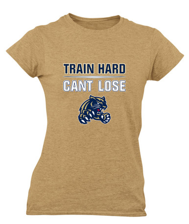 Sweet Home Panthers Train Hard, Can't Lose Women's Premium SS T-Shirt
