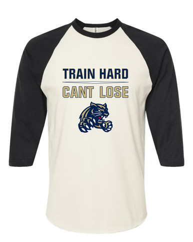 Sweet Home Panthers Train Hard, Can't Lose Men's Baseball T-Shirt