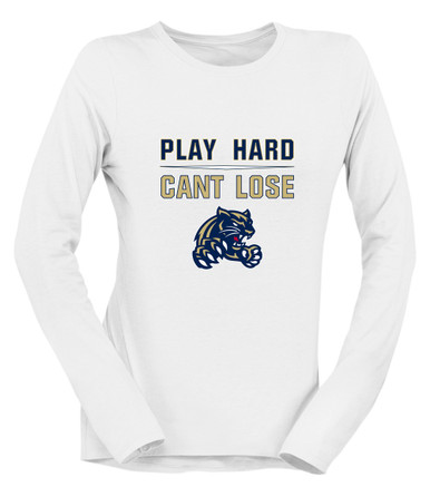 Sweet Home Panthers Play Hard, Can't Lose Women's LS T-Shirt