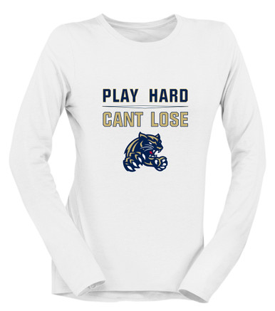 Sweet Home Panthers Play Hard, Can't Lose Women's Premium LS T-Shirt