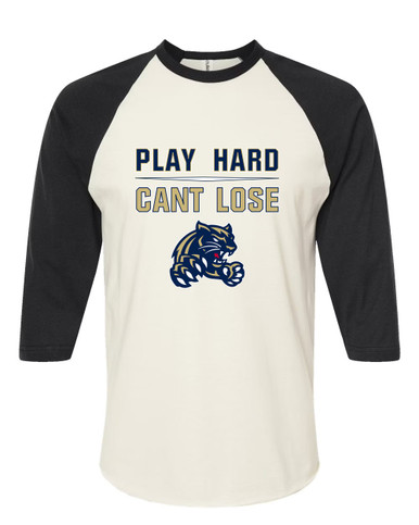 Sweet Home Panthers Play Hard, Can't Lose Women's Baseball T-Shirt